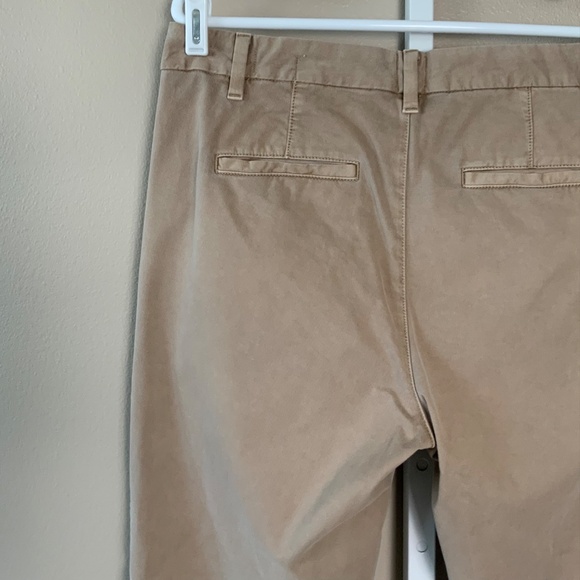 GAP Cropped Tuxedo Stripe Girlfriend Chino - Picture 11 of 16